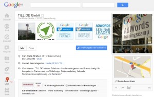 Google Plus Local TILL.DE Google Plus Local TILL.DE Gmbh