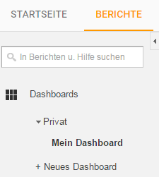 Analytics Berichte