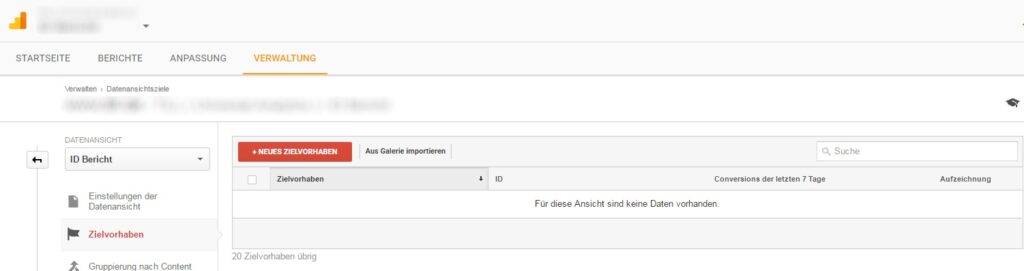 ZielvorhabenMenu